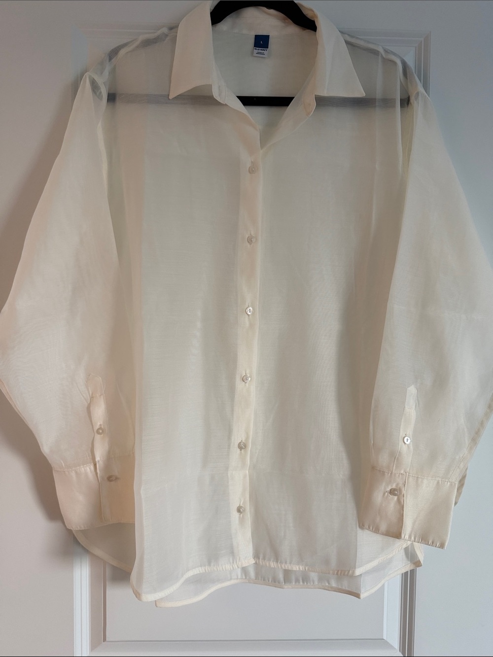 Old Navy White Clothing Tag